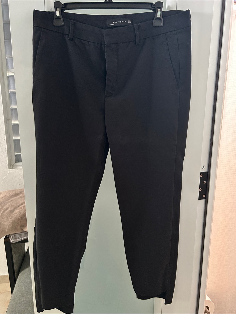 Zara Men's Black Tailored Dress Pants